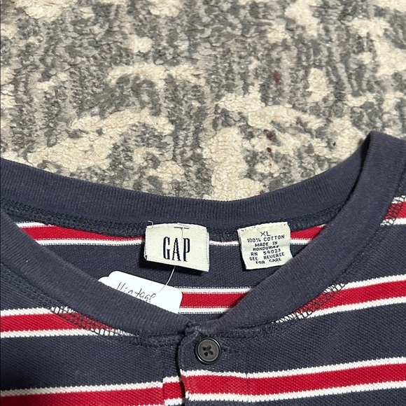 Vintage Gap Striped Henley - Picture 2 of 4